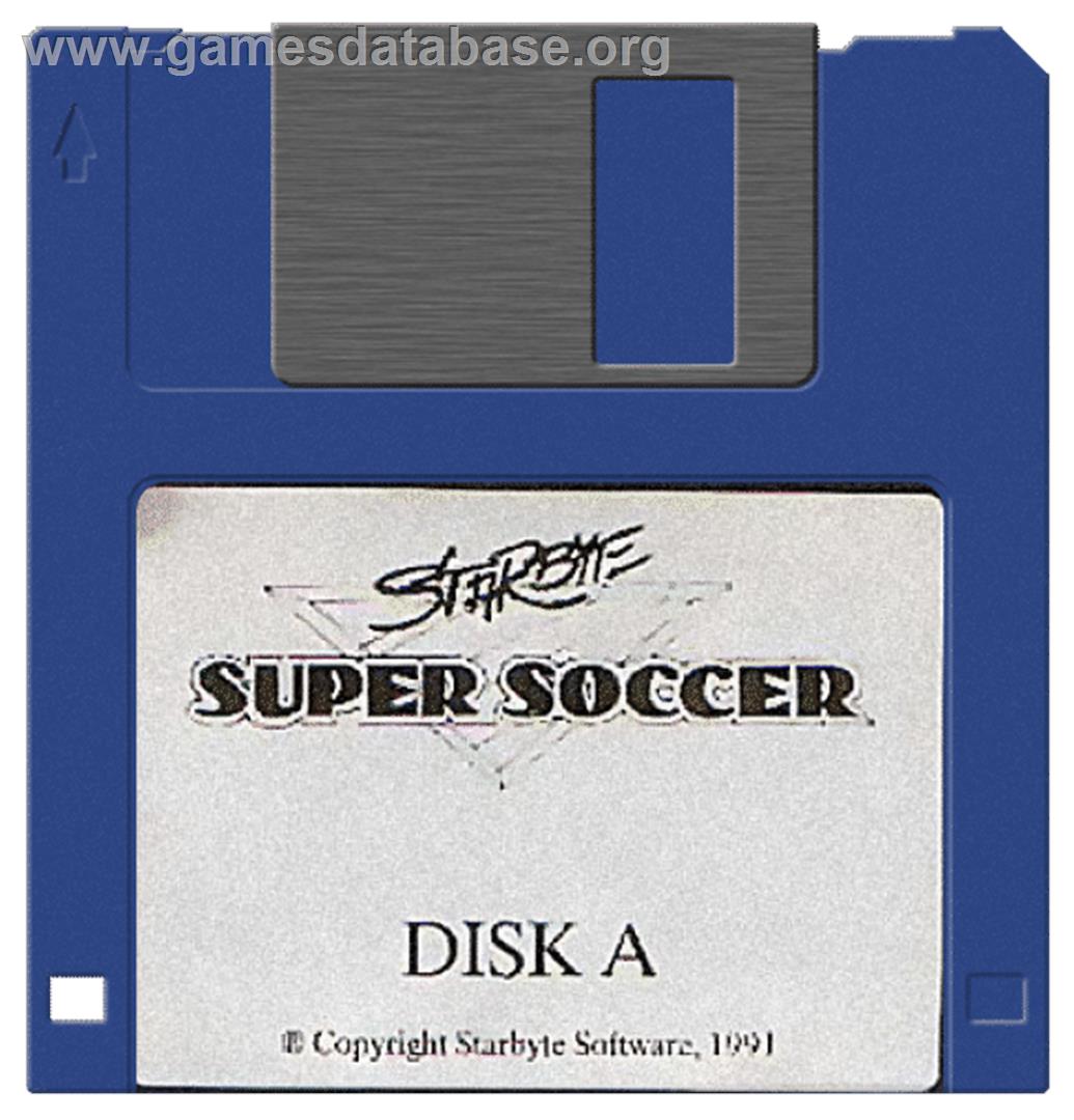 Starbyte Super Soccer - Atari ST - Artwork - Disc